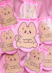 Sticker | Tummy Hurt