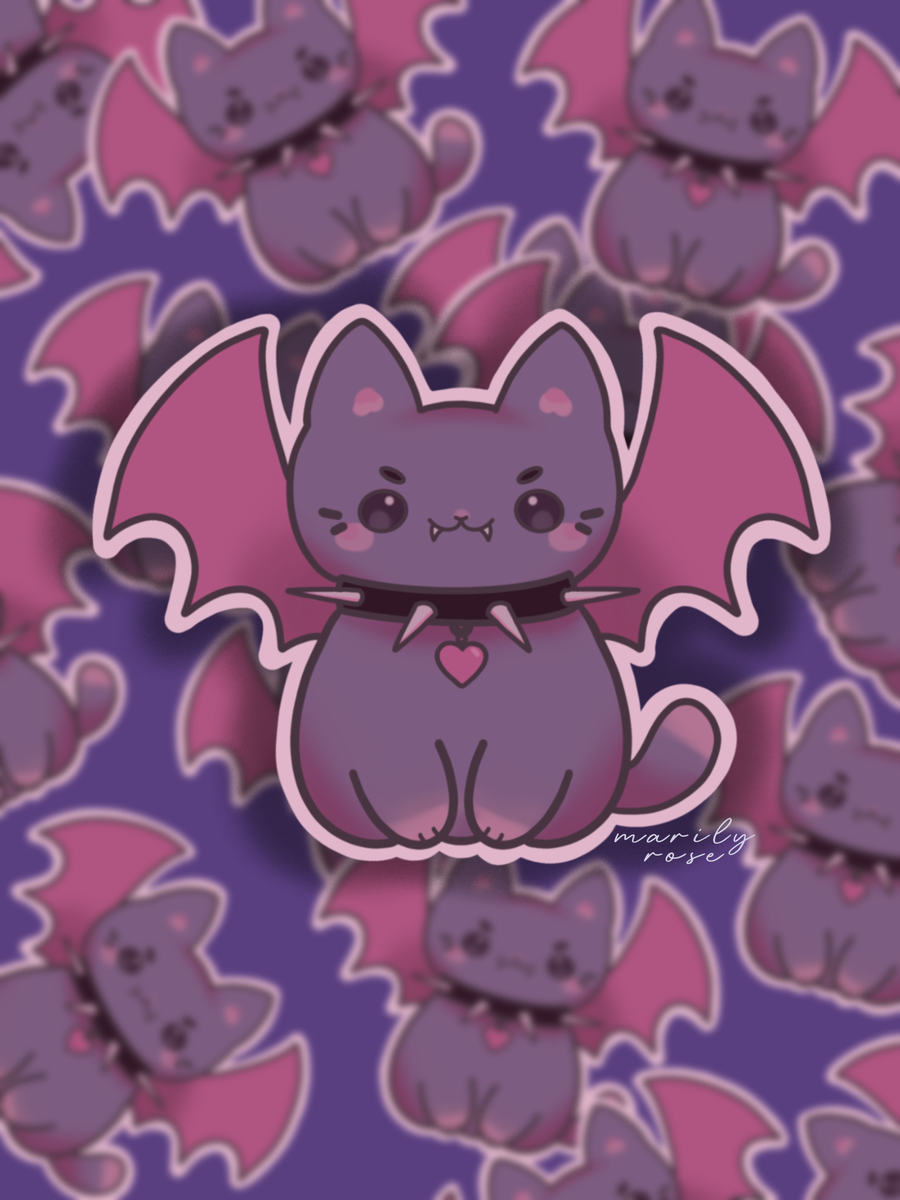 Sticker | Bat Cat